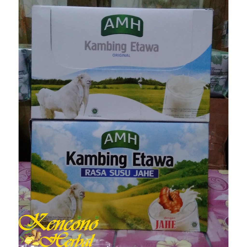 Jual SUSU KAMBING ETAWA AMH ORIGINAL Dan JAHE Per BOX Shopee Indonesia