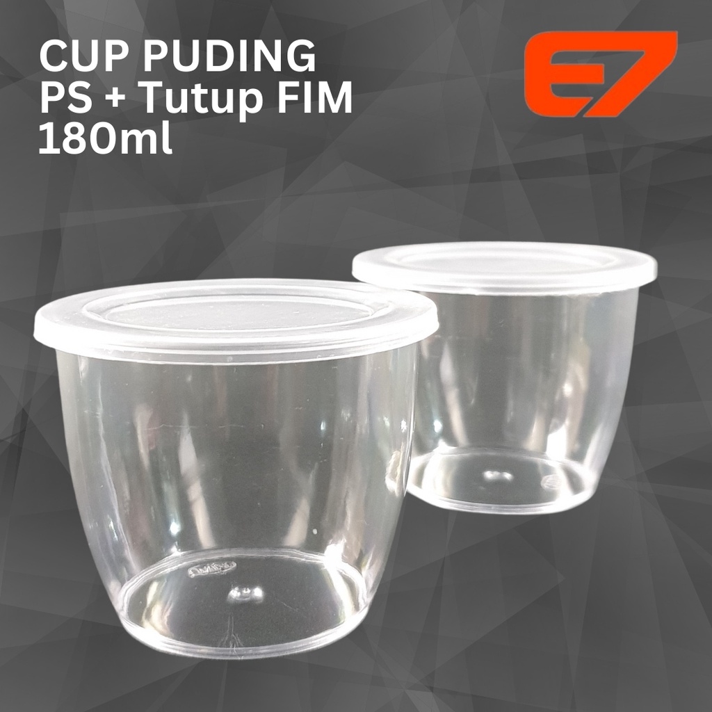 Jual Cup Puding Fim Plastik Ml Gelas Puding Gelas Bumbu Pcs