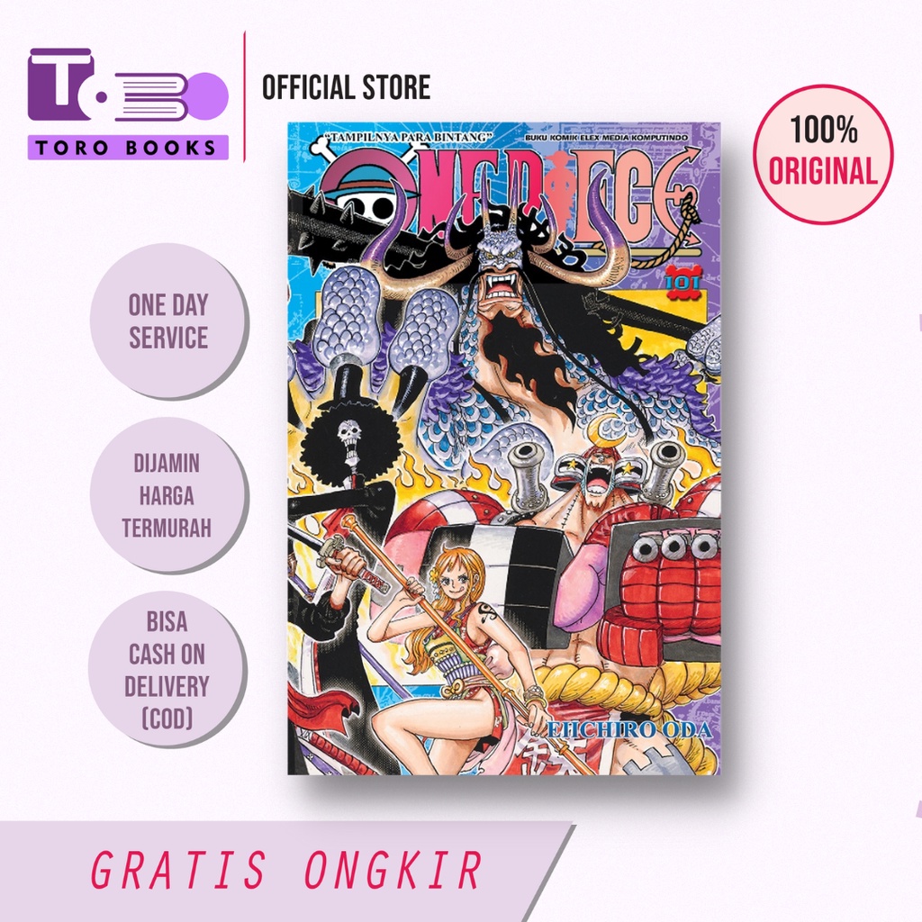 Jual Komik Seri One Piece Segel Ready Banyak Nomor Shopee Indonesia