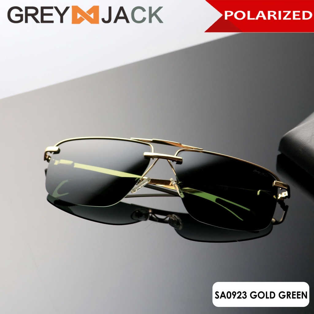 Jual Grey Jack Kacamata Hitam Aviator Fashion Pria Dan Wanita