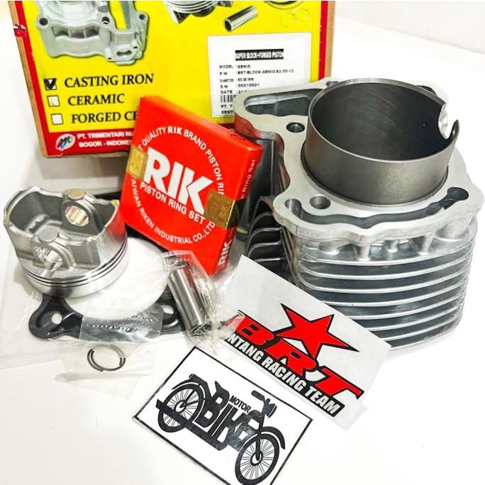 Jual Blok Bore Up Brt Genio Beat Deluxe Scoopy Street Fi Esp 53 Cast