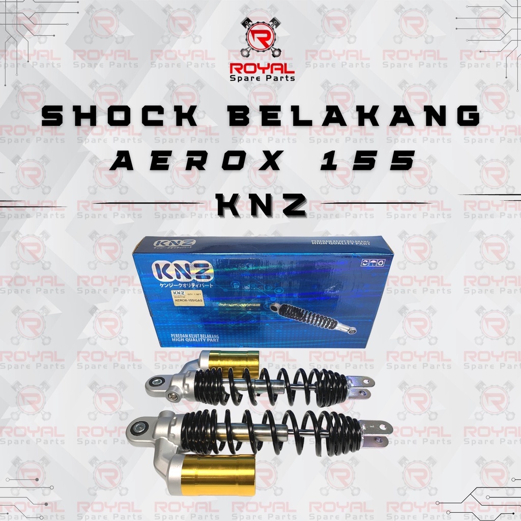 Jual Shockbreaker Belakang Tabung Aerox Hitam Knz Shopee Indonesia