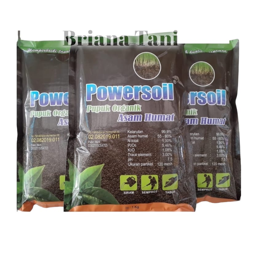 Jual Pupuk Organik Asam Humat Powersoil Kg Shopee Indonesia