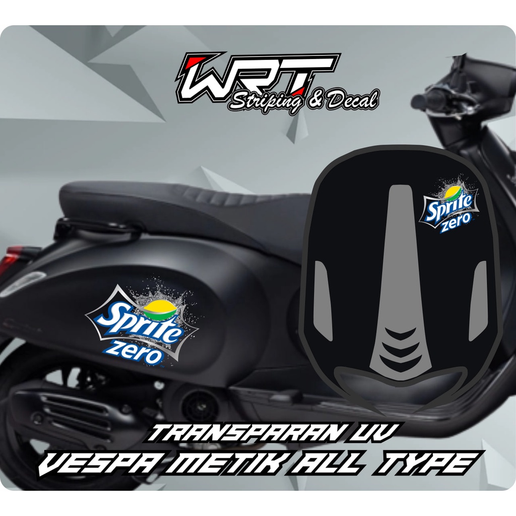 Jual Stripipng Stiker Transparan Vespa Matik Sprit Lx Universal Motif