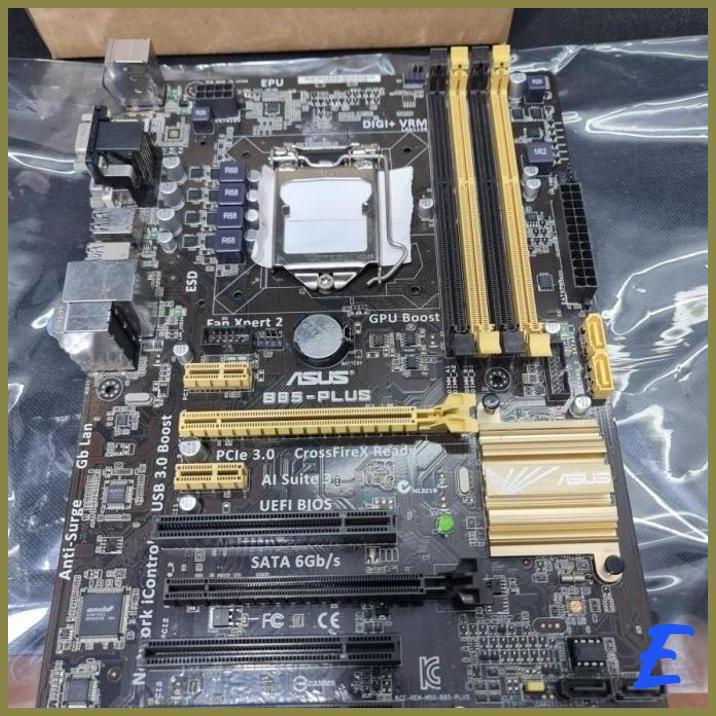 Jual MAINBOARD ASUS B85 PLUS DDR3 LGA1150 GEN 4 NO PANEL BZC Shopee