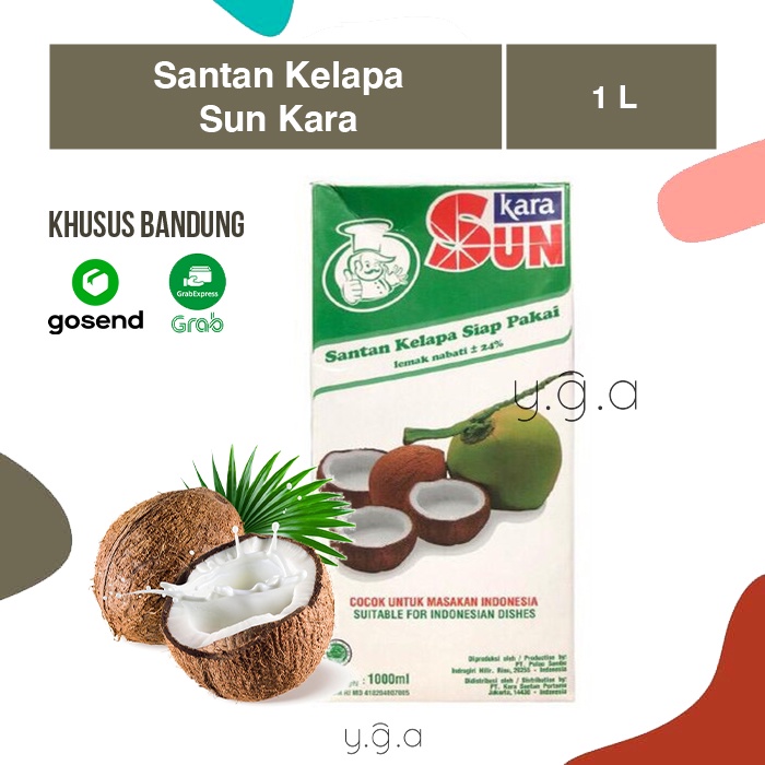 Jual SUN KARA Santan Kelapa Siap Pakai 1L Shopee Indonesia