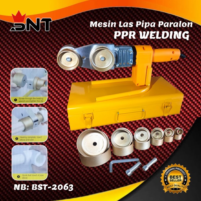 Jual Mesin Las Ppr 20 63Mm Mesin Las Pipa Paralon Pipe Pvc Heater Las