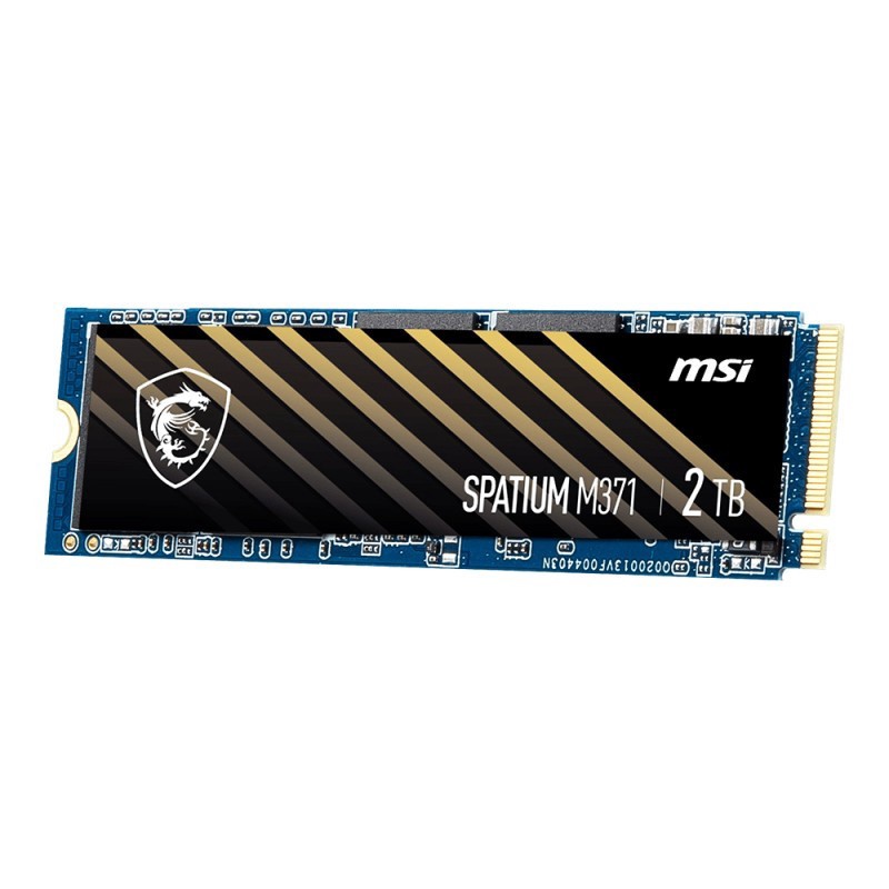 Jual SSD MSI SPATIUM M371 PCIe 3 0 NVMe M 2 500GB 1TB 2TB Gen3x4