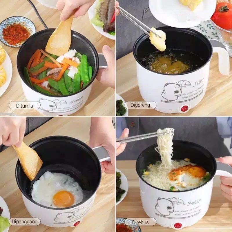 Jual Panci Listrik Serbaguna Elektrik Cooking Pot Steamer Multifungsi