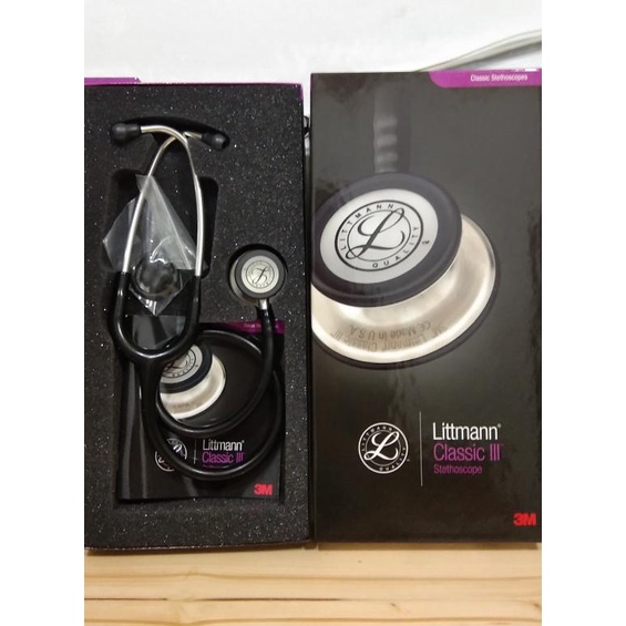 Jual Stetoskop Littmann Classic Iii Black Clssic Iii Warna Hitam