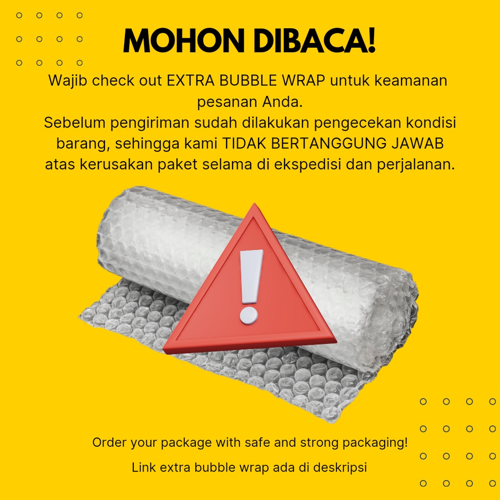 Jual Extra Bubble Wrap Untuk Packing Lebih Aman Shopee Indonesia