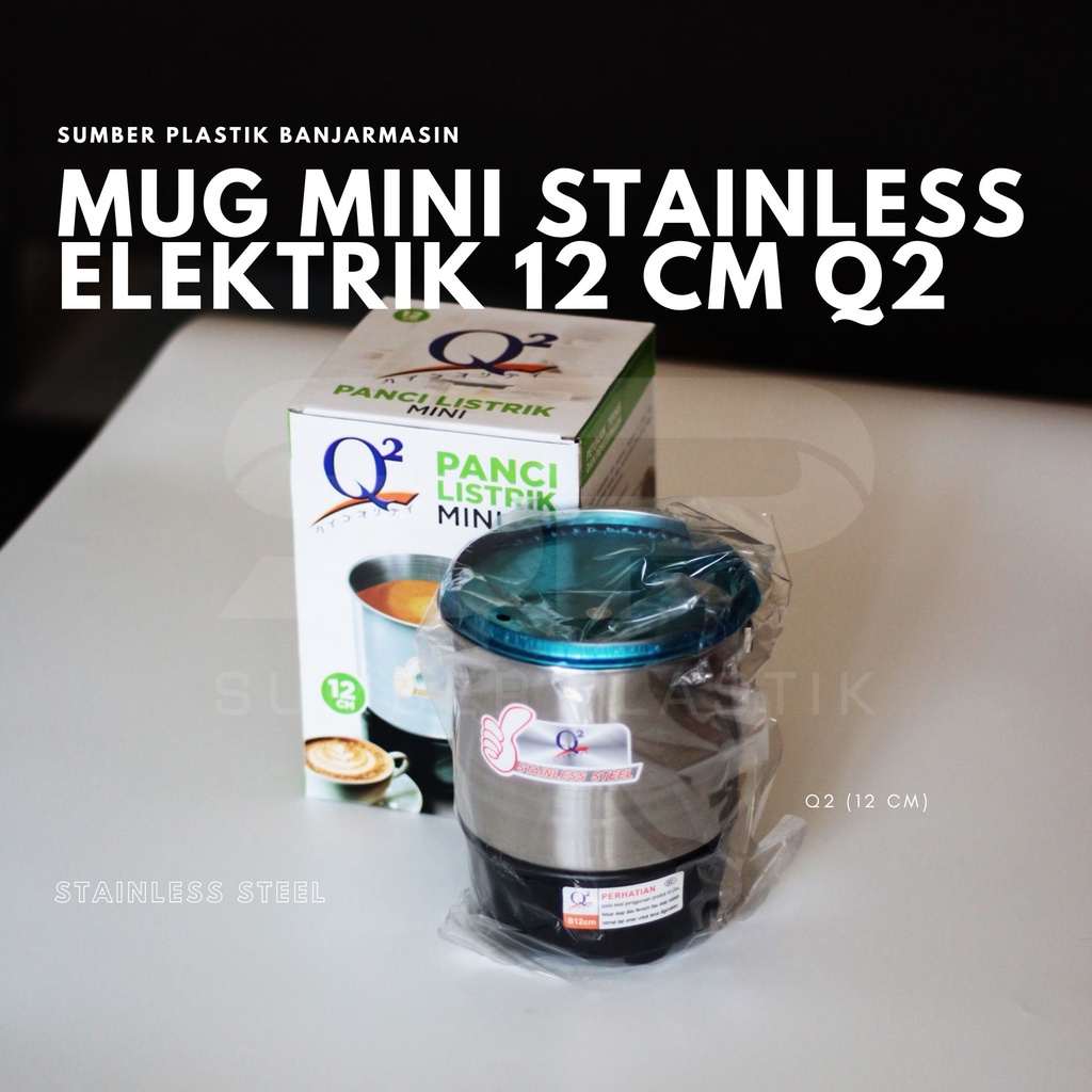 Jual Mug Elektrik Mini Atau Panci Listrik Atau Pemanas Air Stainless