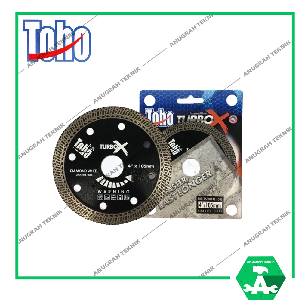 Jual Toho Turbo X Mata Potong Keramik Granit Marmer Beton Diamond Wheel