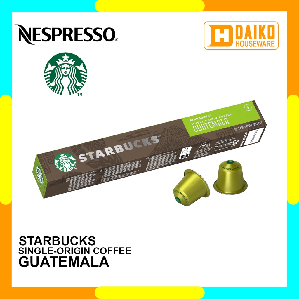 Jual Starbucks Capsule By Nespresso Single Origin Guatemala Blonde