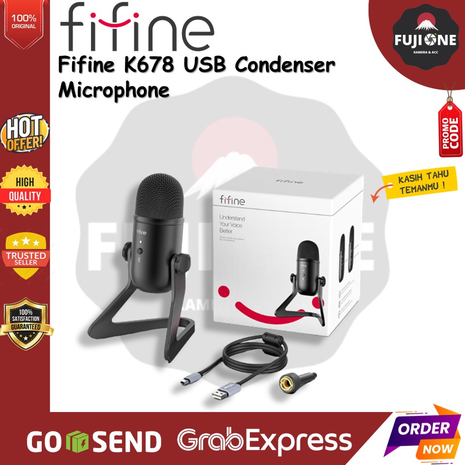 Jual Fifine K678 USB Condenser Microphone Shopee Indonesia