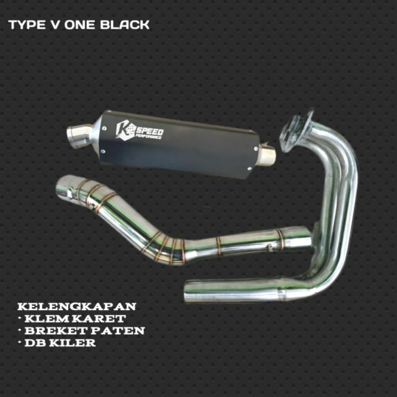 Jual Knalpot Racing Bigvolum Fullset R Cbr Ninja Mt Ori K