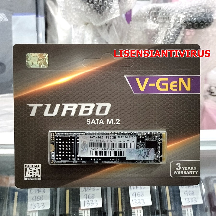 Jual SSD M2 SATA Vgen 512GB SSD V Gen Turbo V Nand M 2 2280 512GB