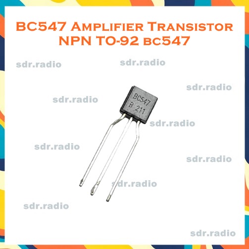 Jual BC547 Amplifier Transistor NPN TO 92 Bc547 Shopee Indonesia