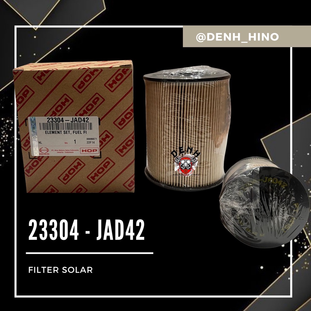 Jual Jad Filter Solar Fuel Filter Hino Dutro Euro Asli