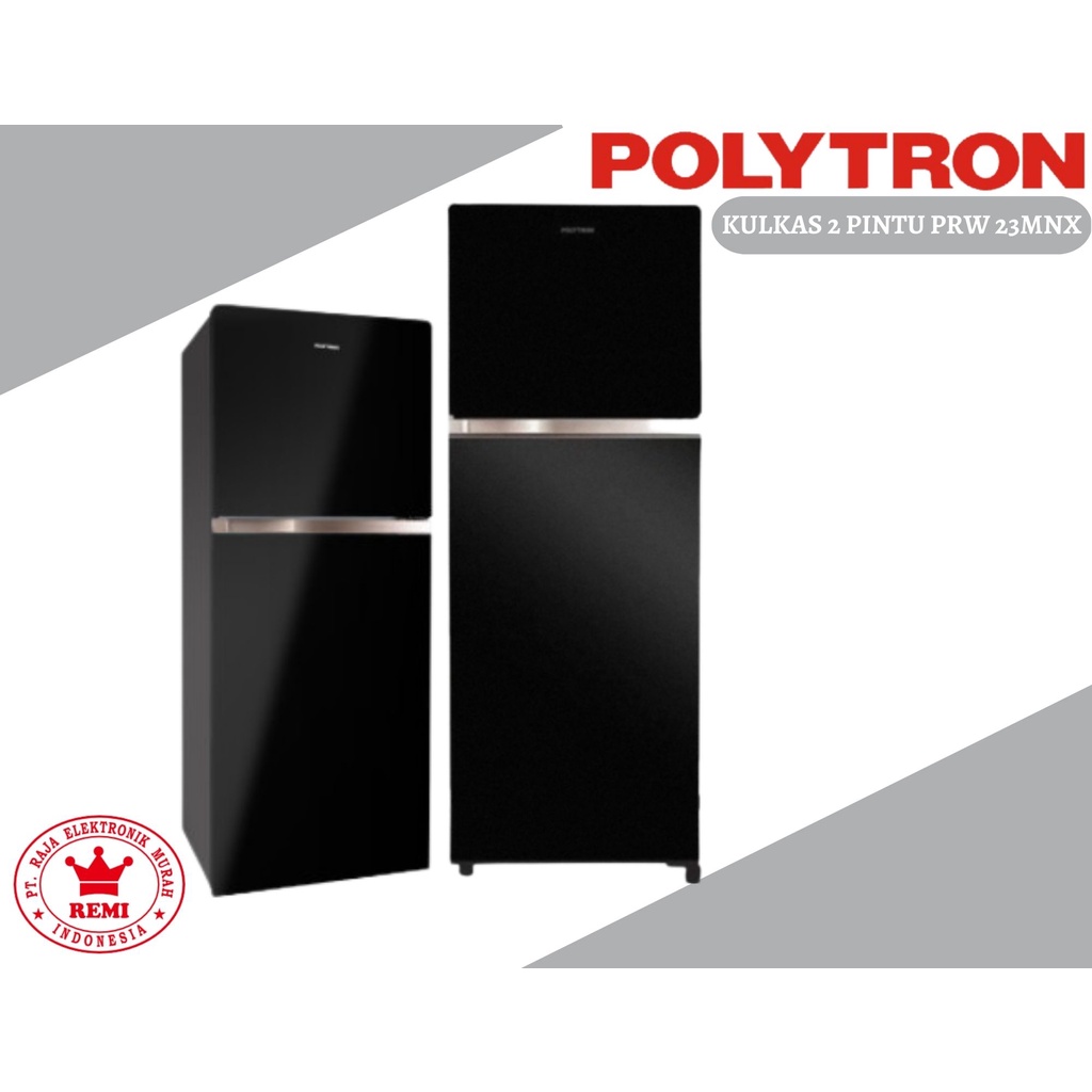 Jual KULKAS POLYTRON 2 PINTU PRW 23MNX MNR REF 2 DOOR LEMARI