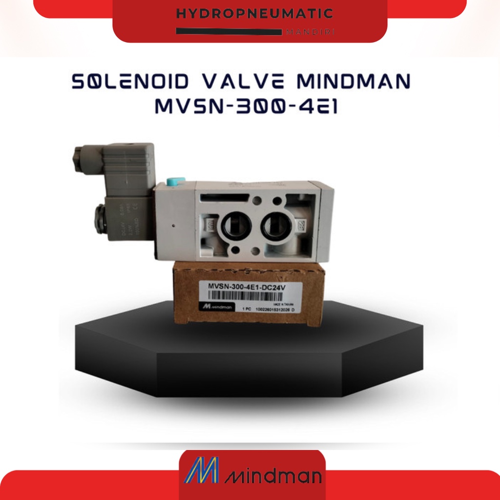 Jual Solenoid Valve MINDMAN MVSN 300 4E1 Shopee Indonesia