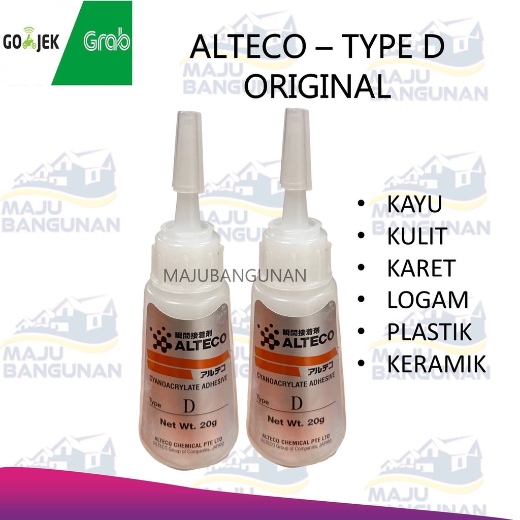 Jual Alteco Lem D 20gr Instant Glue Power Glue Lem Cair Alteco