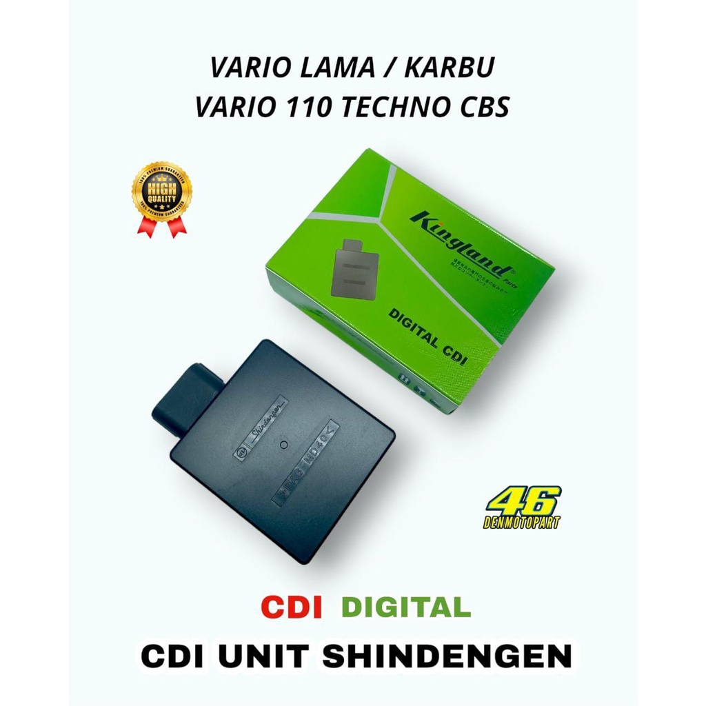 Jual Cdi Ecu Unit Shindengen Digital Kingland Motor Honda Vario