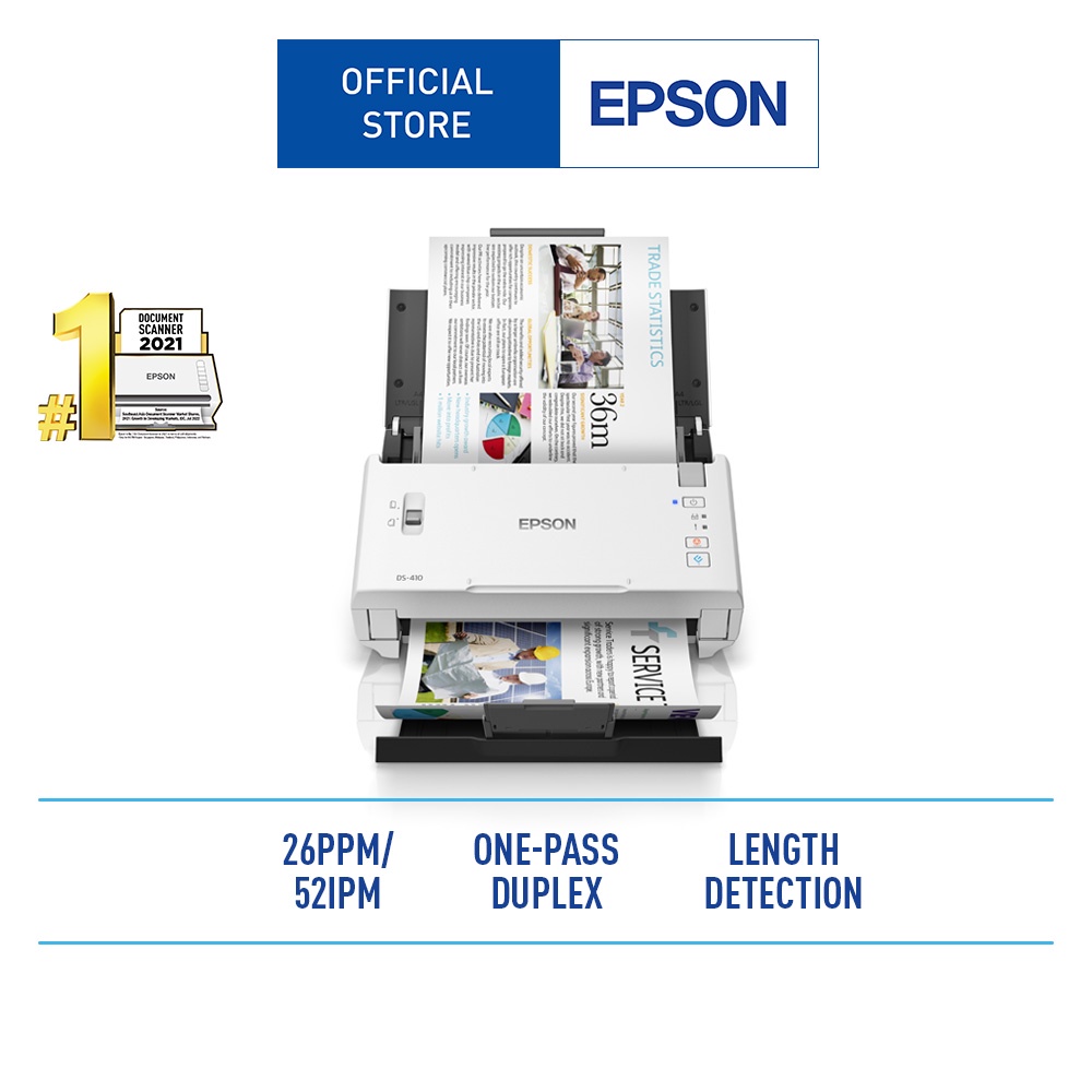 Jual Epson Scanner Workforce Ds A Duplex Sheet Fed Document