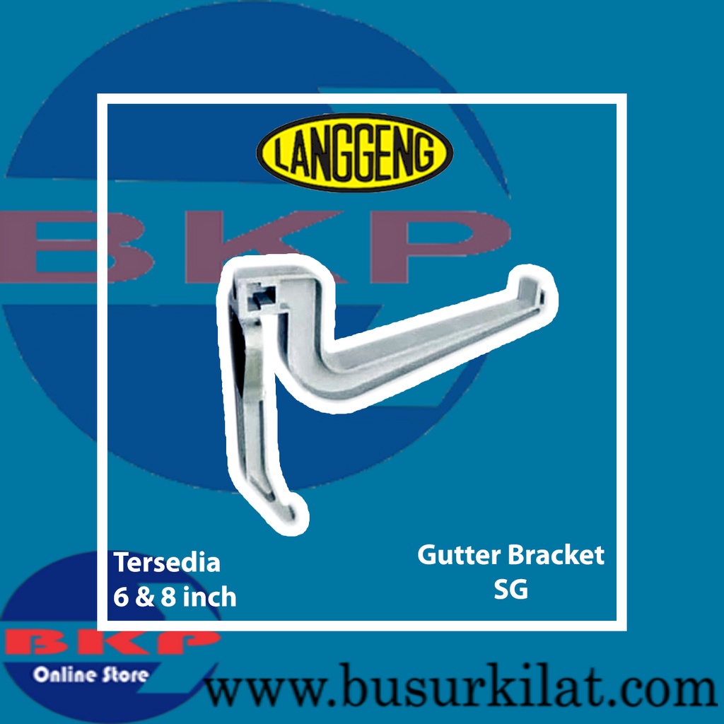 Jual Gantungan Talang Gutter Bracket Inch Merk Langgeng Khusus Sg