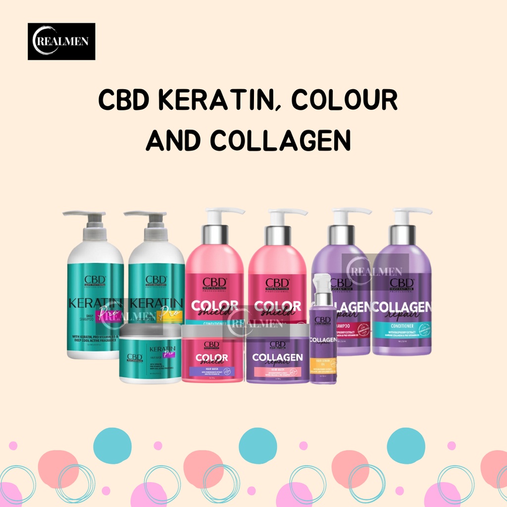 Jual CBD Professional Series Keratin Color Shield Collagen Shampo