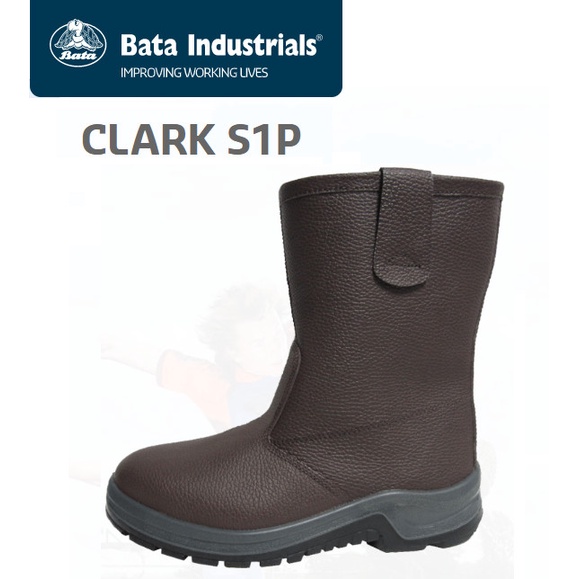 Jual Original Sepatu Safety Shoes Shoe Proyek Bata CLARK Steel Midsole