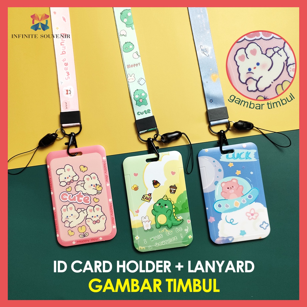 Jual N Nametag Timbul Nametag Set Gantungan Kartu Nama Id