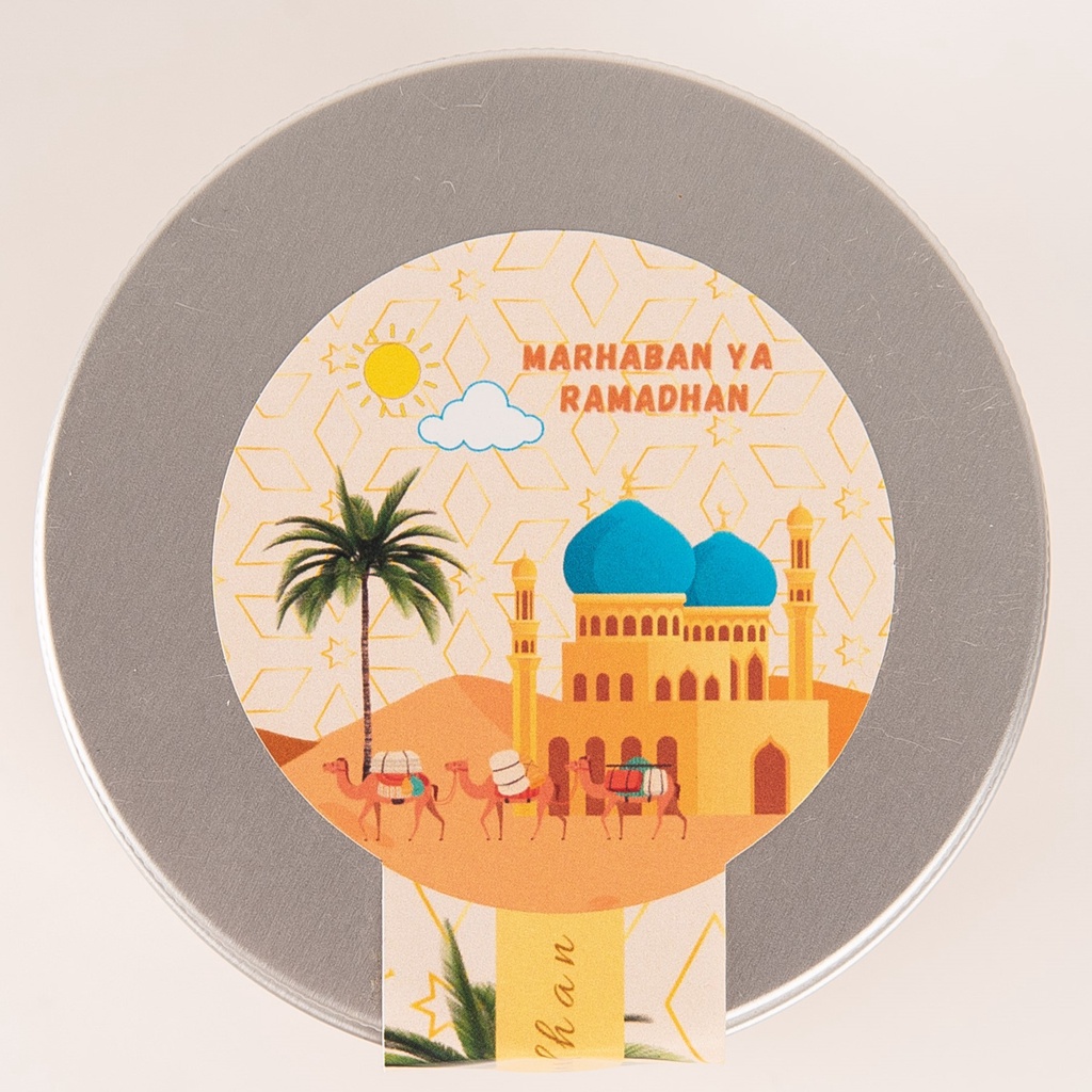 Jual Stiker Label Seal Toples Kue Kering Puasa Ramadhan Lebaran Idul