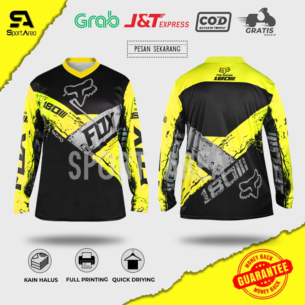 Jual Kaos Jersey Sepeda Mtb Downhill Motor Cross Trail Terbaru Baju