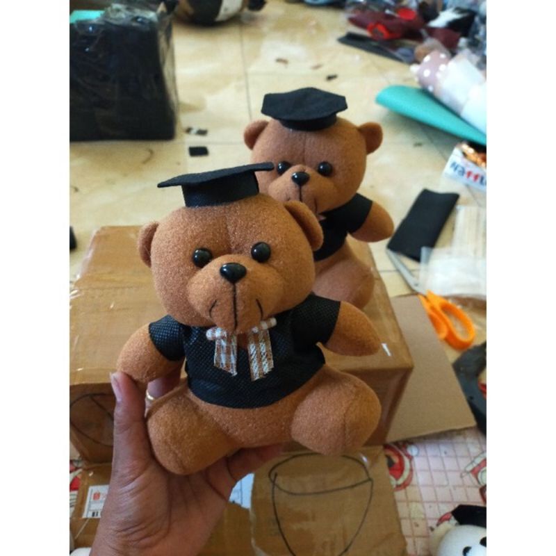 Jual Boneka Wisuda Murah Cm Boneka Teddy Bear Wisuda Beruang Mini