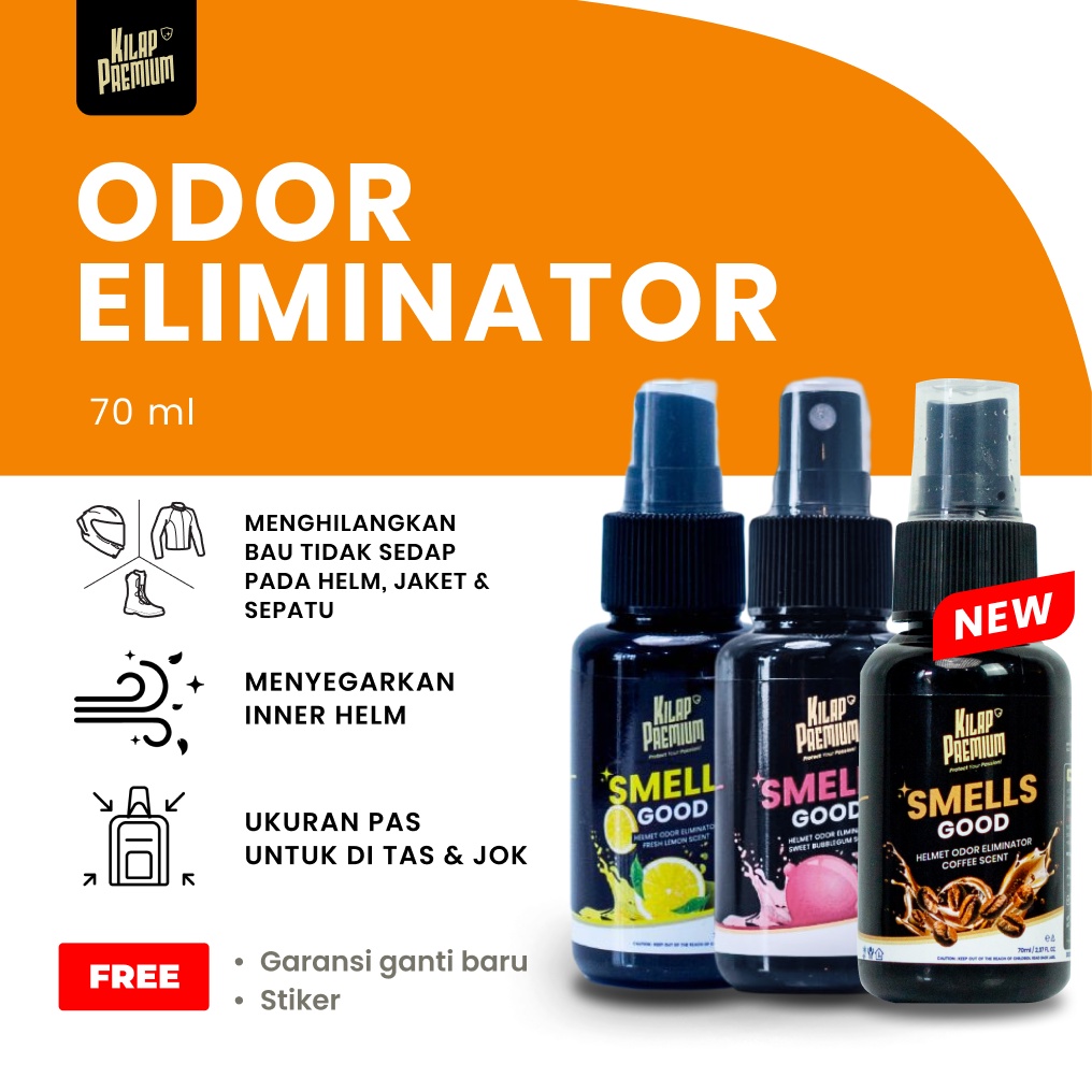 Jual Smells Good Kilap Premium Parfum Helm Anti Bakteri Pengharum