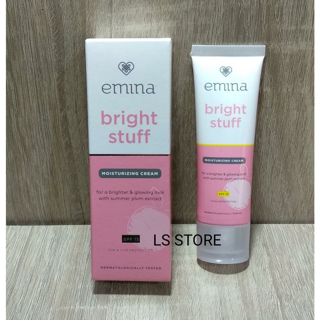 Jual EMINA BRIGHT STUFF MOISTURIZING CREAM PELEMBAB WAJAH 20 ML