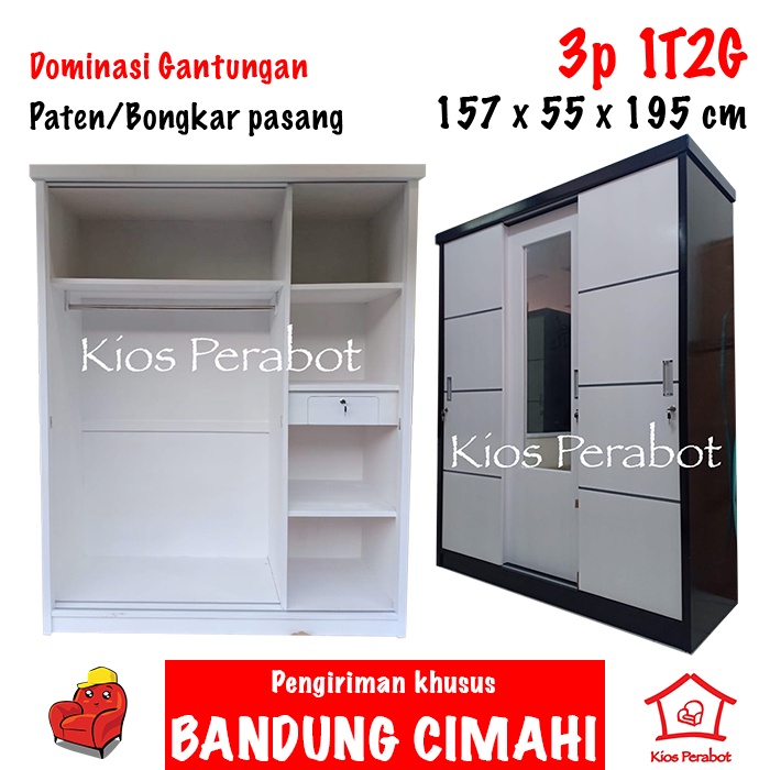 Jual Lemari Pakaian Pintu Lemari Teakblok Finishing Duco Pintu