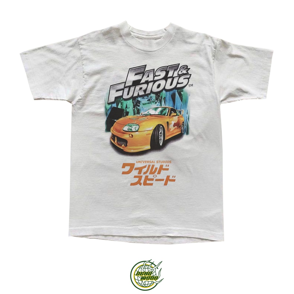 Jual KAOS VINTAGE MOVIE FAST IN THE FURIOUS JAPANESE STYLE POSTER