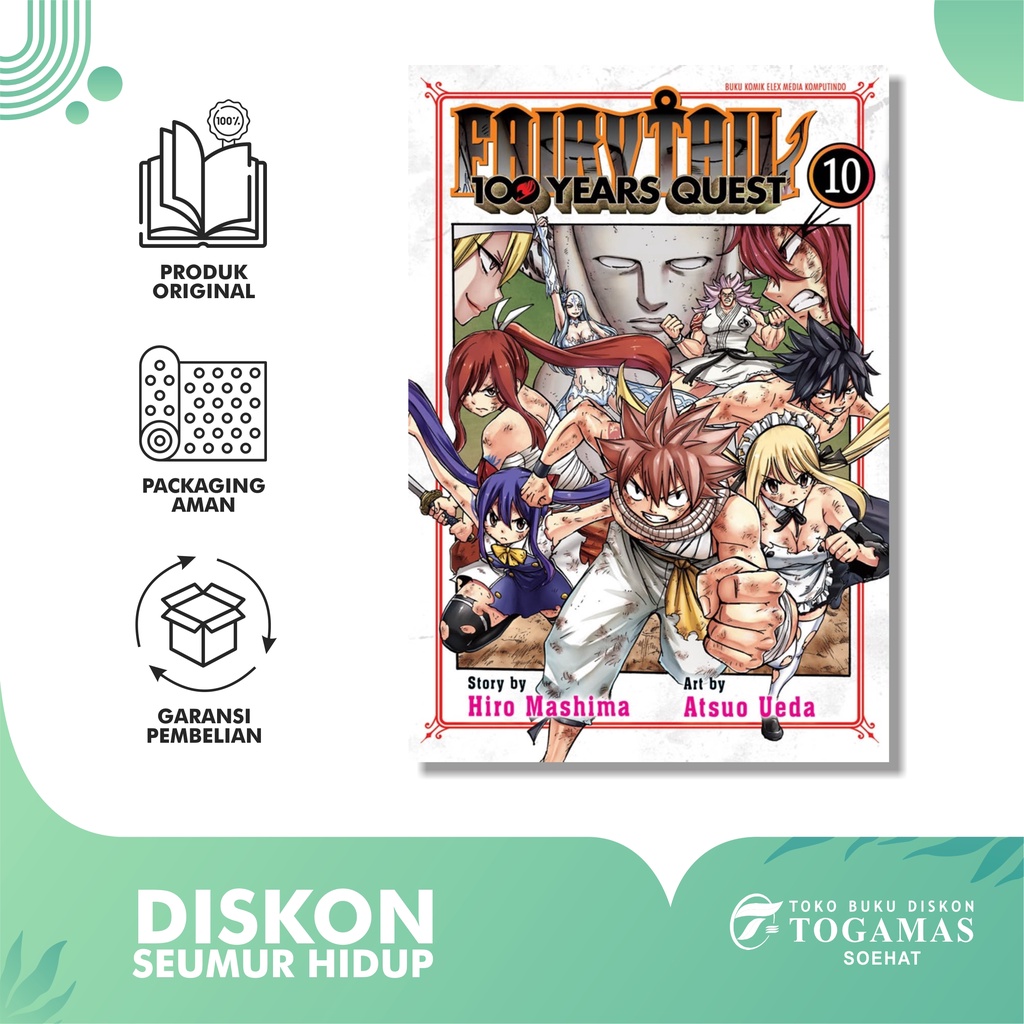 Jual Fairy Tail 100 Years Quest 10 Hiro Mashima Shopee Indonesia