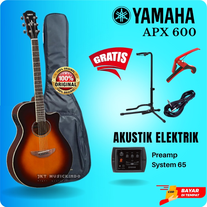 Jual Gitar Akustik Yamaha Guitar Akustik Elektrik Listrik Yamaha Apx