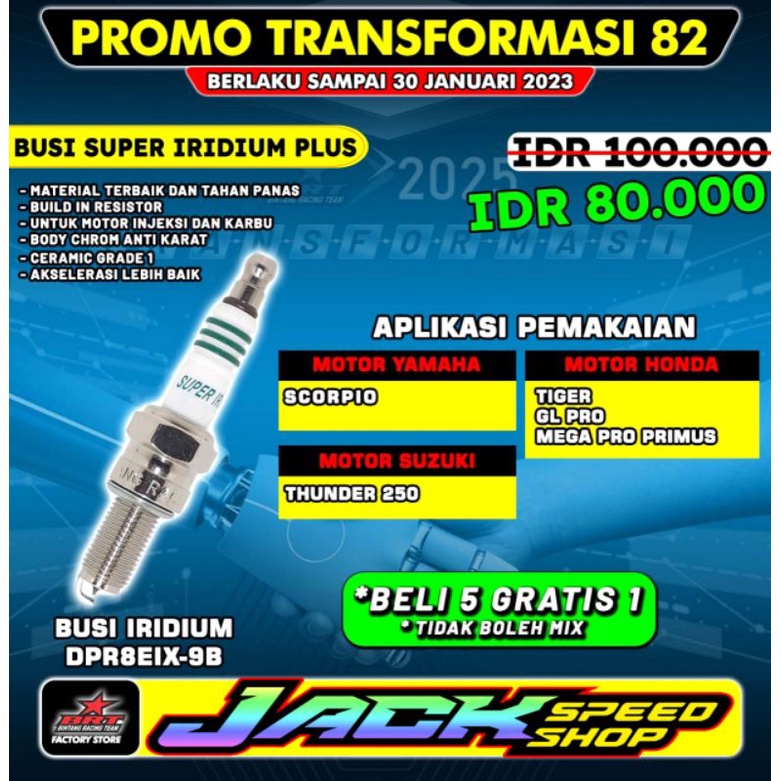 Jual Busi Iridium Brt Jupiter Mx King Vixion Nva Nvl R Xabre Mt