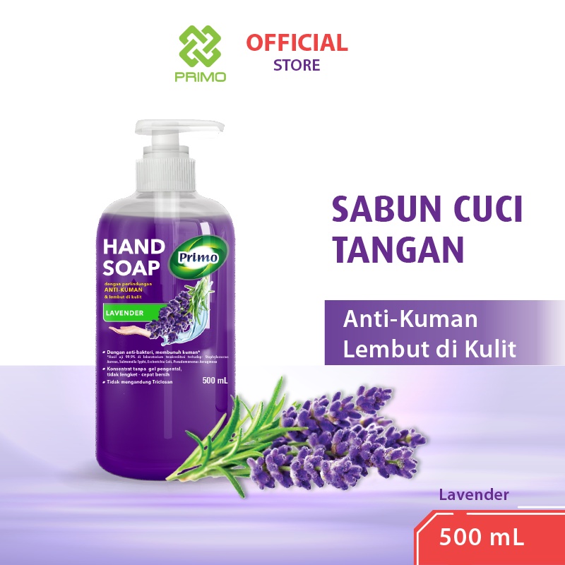 Jual PRIMO Hand Soap Sabun Cuci Tangan Antibacterial Antiseptik