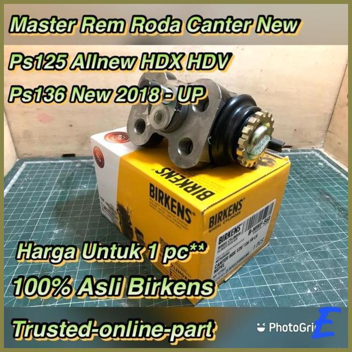 Jual MASTER REM CANTER HDX DEPAN PS125 PS136 BARU 100 ASLI BIRKENS