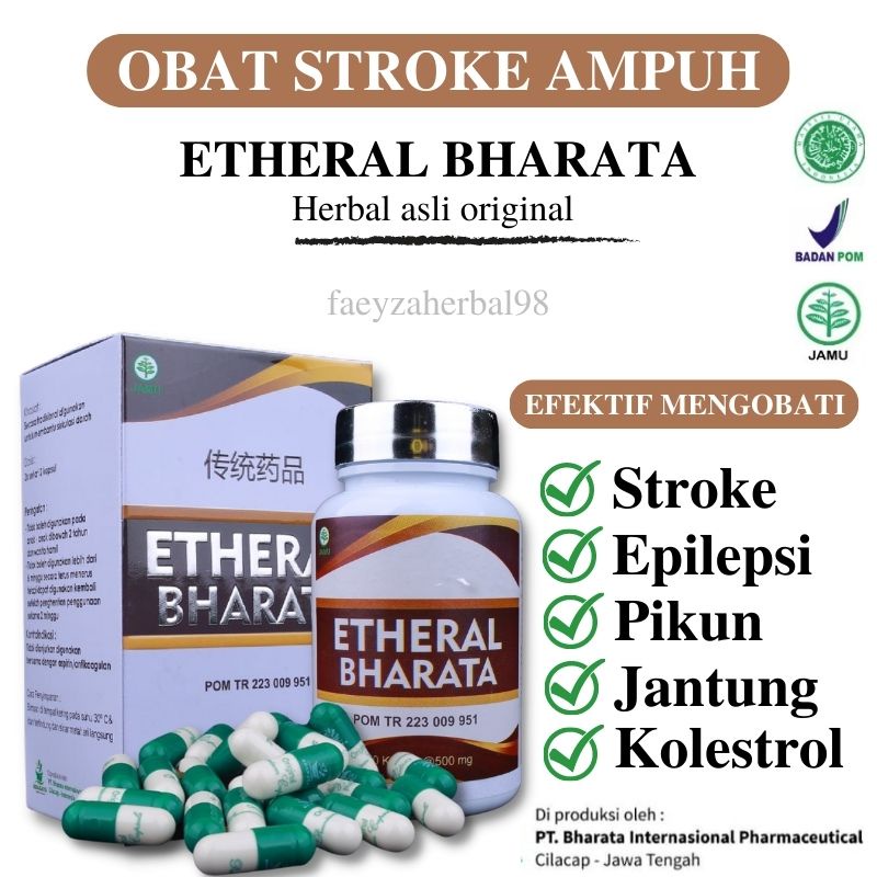 Jual Etheral Bharata Herbal Asli Original Obat Epilepsi Obat