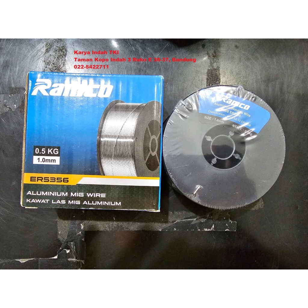 Jual Kawat Las Ramco MIG Aluminium ER5356 1mm 0 5kg Alumunium Argon ER