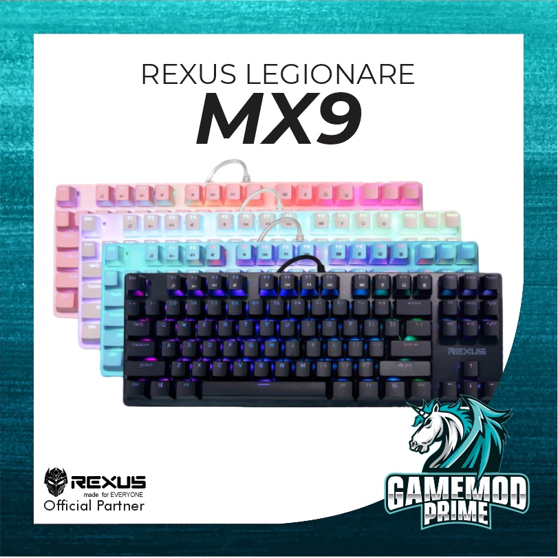 Jual Keyboard Gaming Mechanical Rexus Legionare Mx Tkl Rgb Mx