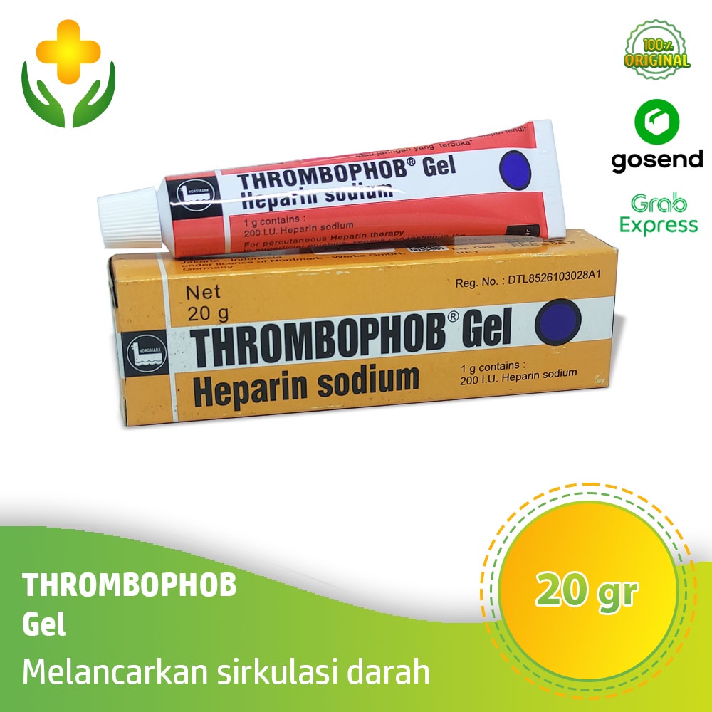 Jual Thrombophob Gel Gr Untuk Luka Lebam Luka Memar Shopee Indonesia