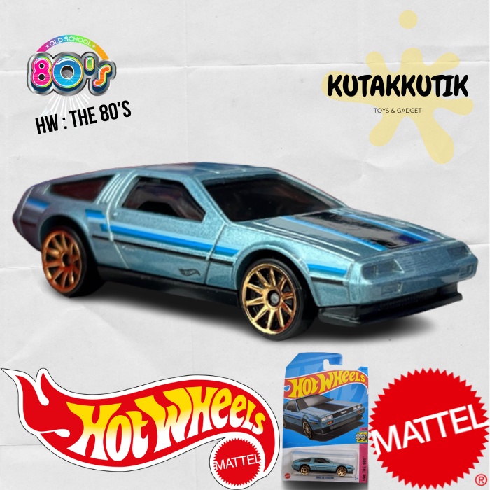 Jual Hot Wheels Mobil Back To The Future Dmc Delorean Biru Hw The S