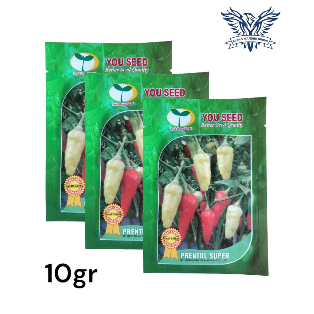 Jual Prentul Super Gr Benih Cabe Rawit Hibrida You Seed Bagong